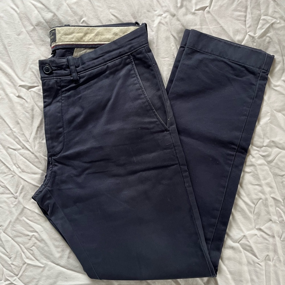 J. Crew Men's Navy Chinos